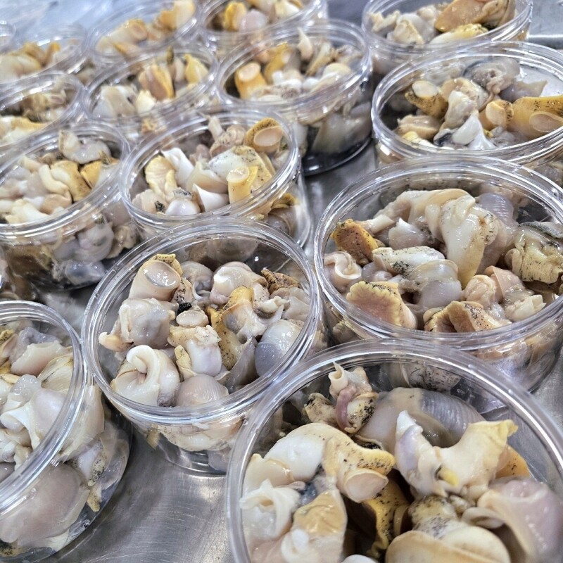 명품대게킹크랩,동해안 자연산 깐 자숙 백골뱅이 1통(250g)